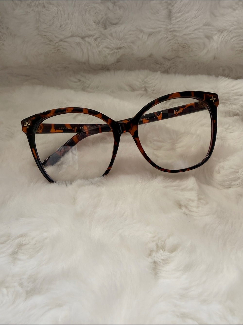 Tortoiseshell Cat Eye Blue frames